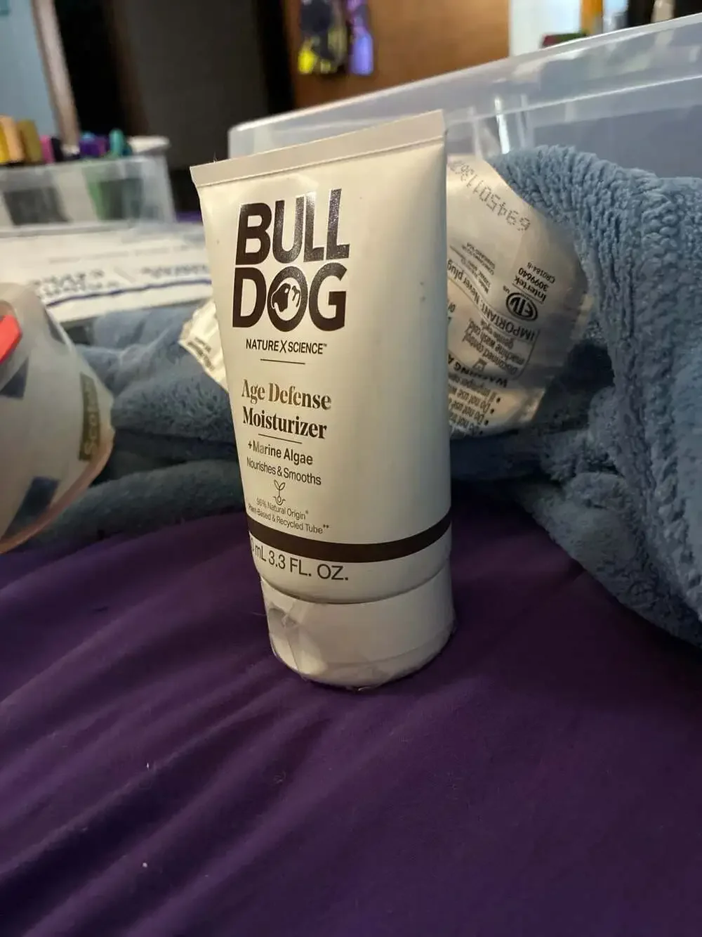 #319 Bulldog Age Defense Moisturizer with Marine Algae, 3.3 fl oz